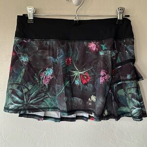 Lululemon Floral Skirt